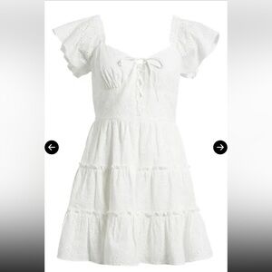 NWT CITY STUDIO Eyelet Tiered Cotton
Sundress